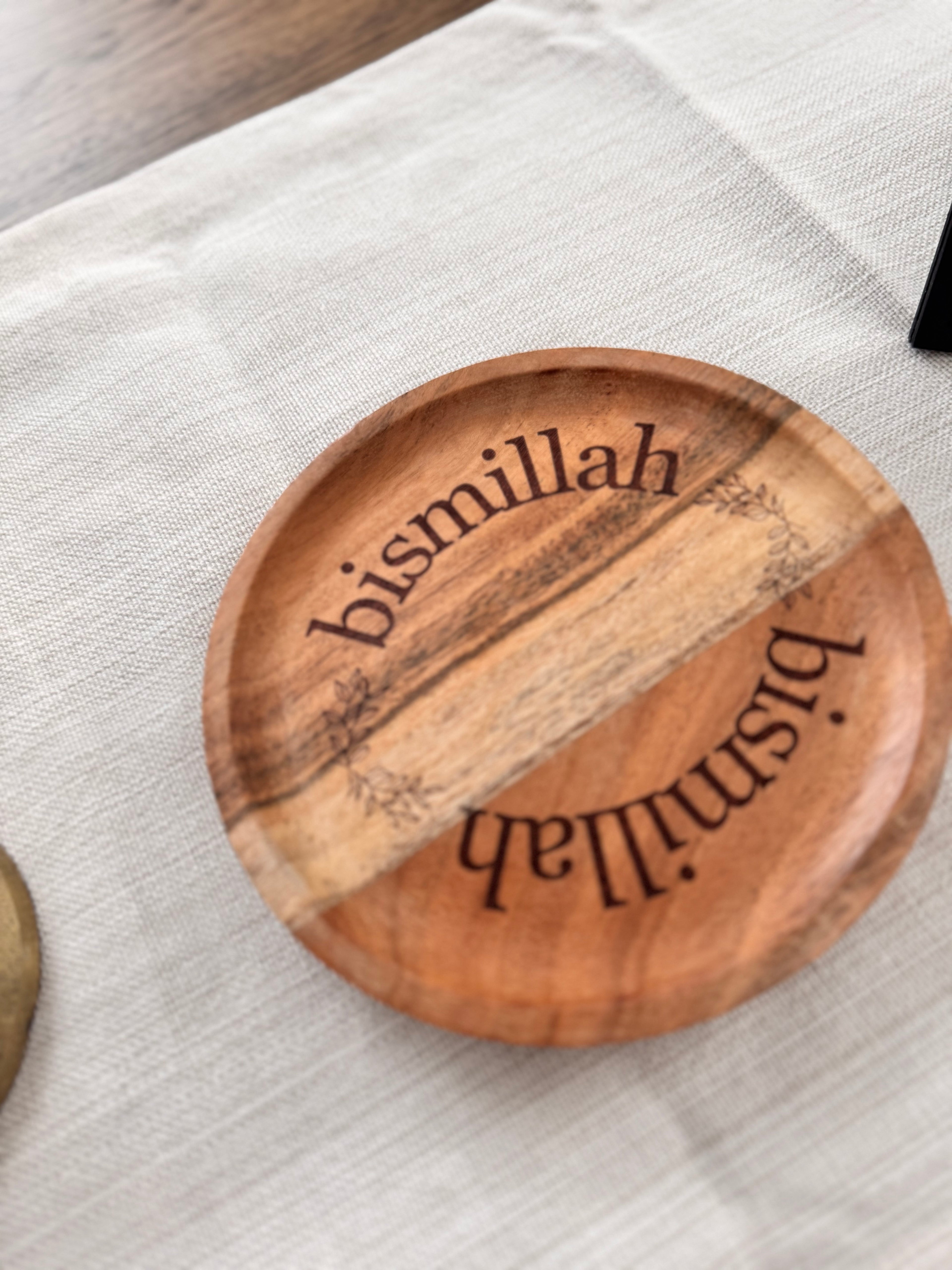 Bismillah appetizer plate