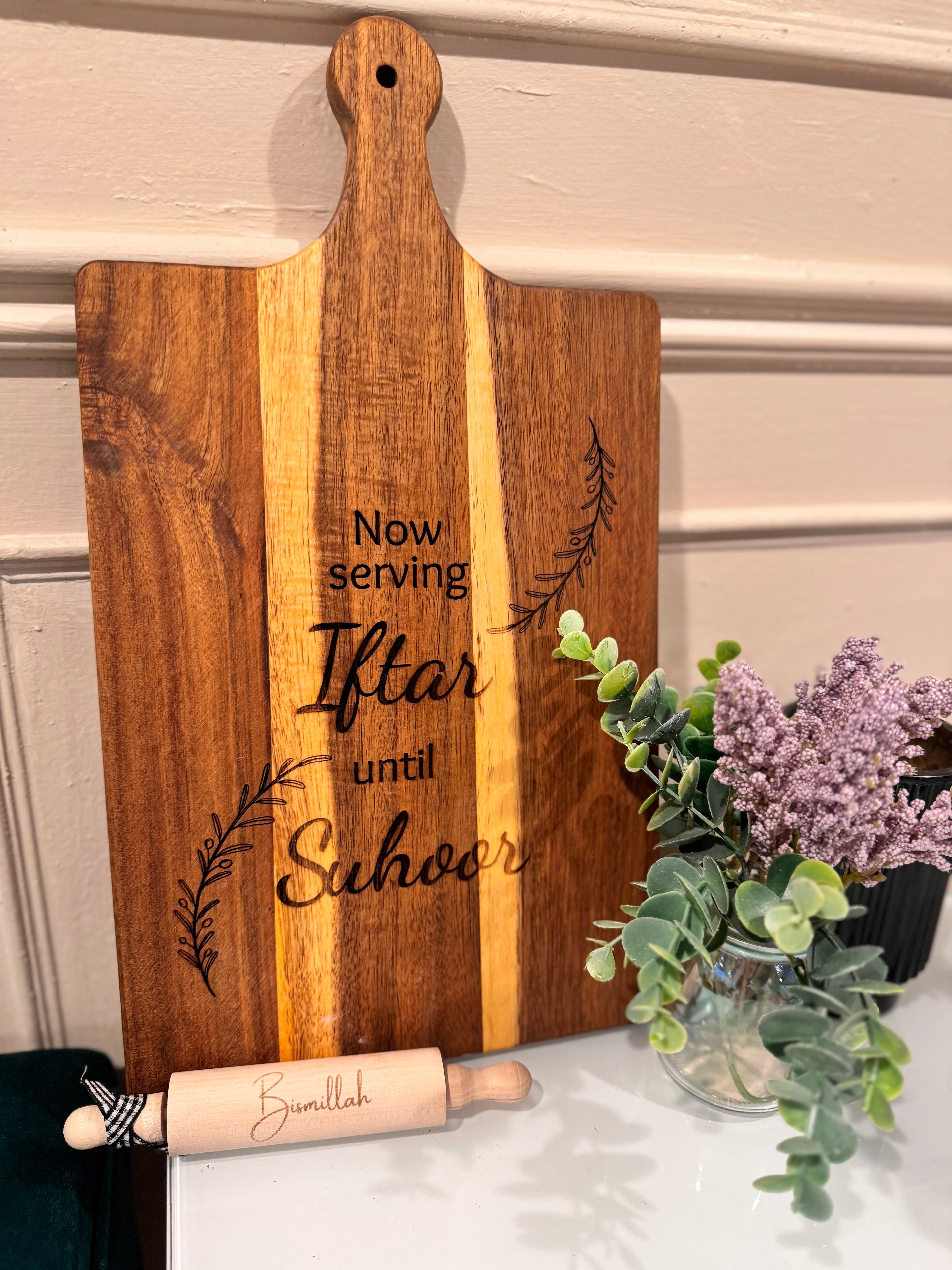 Ramadan large cutting board