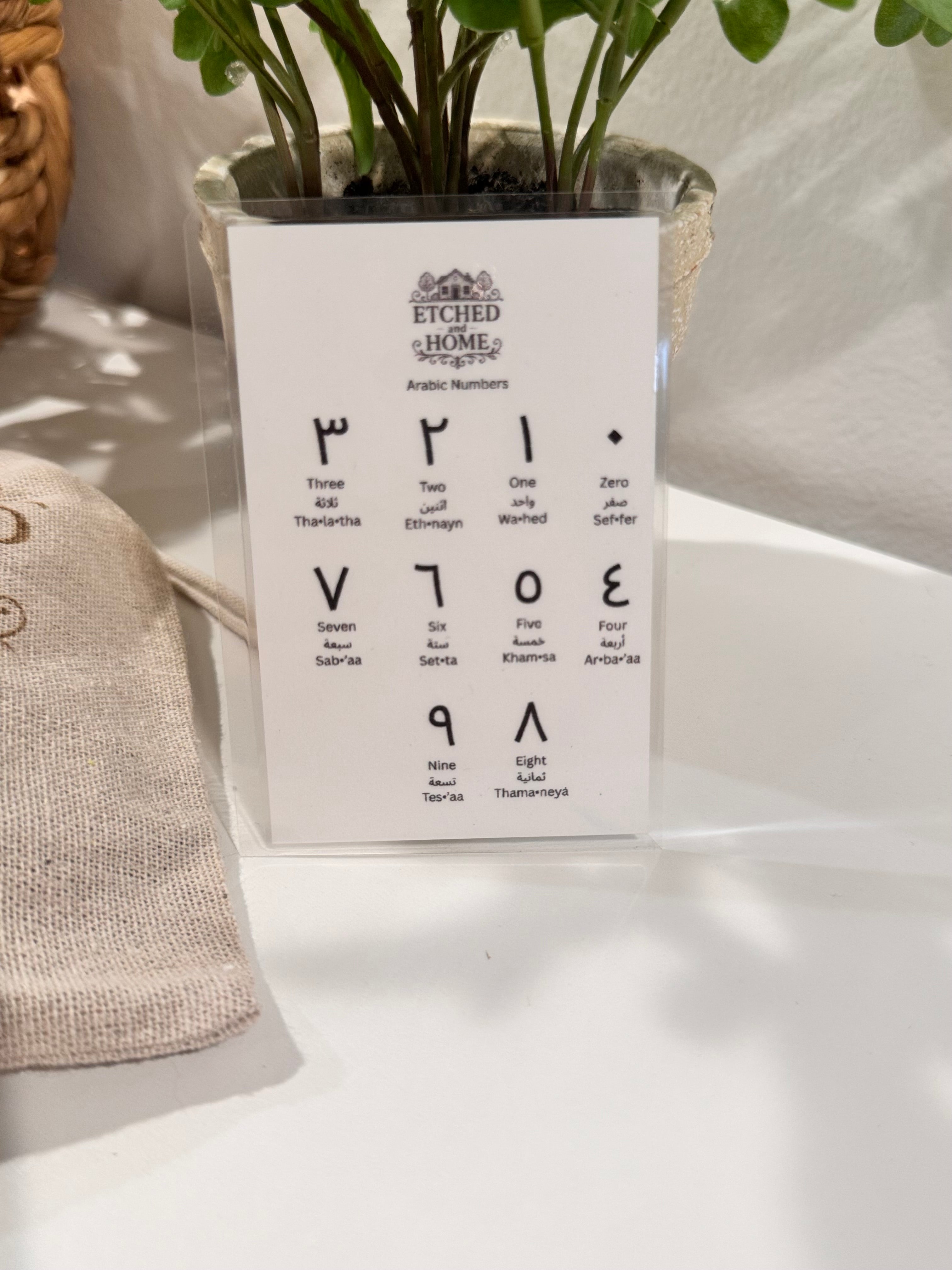 Arabic Numbers Discs